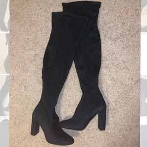 Black, Steve Madden Over-The-Knee Boots